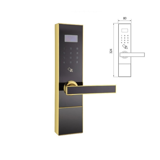 贝犀智能锁_贝犀智能锁 MS327不锈钢指纹密码锁